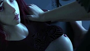 Projekt Passion Big Ass Red Head Gets Fucked Hard By Large Cock With Big Cum Inside Creampie