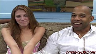 Pretty girl ann gets double fucked by black guys!