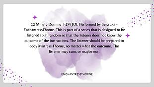 want me to cum for you in this femdom joi?