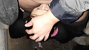 Two Village Girls Walk And Talk In The Barn After Meeting Strangers