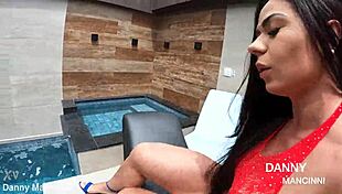 look at her twerking that ass in a little dress with no panties