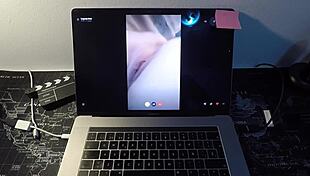 Spanish milf actress leyva fucks fan on webcam with big tits and ass