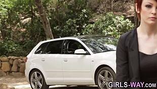 Fingering And Scissoring Cute Adorable Babe Lesbians With Small Tits