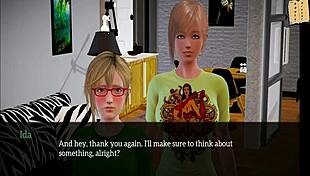 My new family explores erotic adventures in 3D.