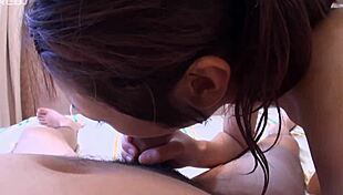 Special Blowjob Delivery From Japan By Asian Brunette With Small Tits