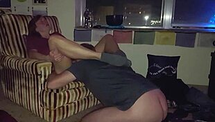 Fat old milf cuckolds friend with big tits.