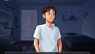 Summertime Saga 77 Featuring Brunette Milf in Erotic Game