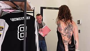 Yo, this babe from the hallway took a serious pounding! 😍