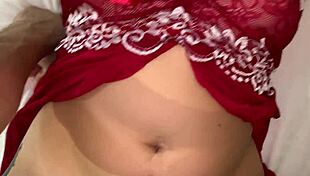 I tied up a stranger in a hotel room. Creampie after rough pounding felt insane.