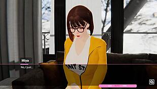 in this hentai game, the asian characters face an amorous challenge in 3d porn