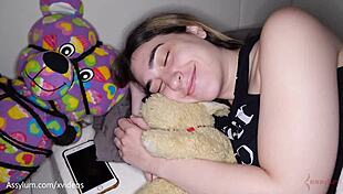 Lexi Grey's Morning Piss Drink Leads To Rough Anal Play