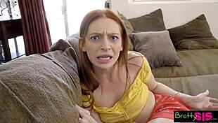 watching tv and getting caught fucking my step sis