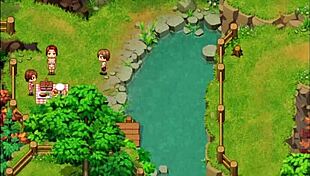 हेन्टई गेम काउंट्रीसाइड लाइफ भाग 11 पूल स्पाई पकड़ा