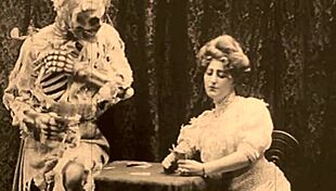 vintage halloween vibes, wanna check out this retro gay clip?