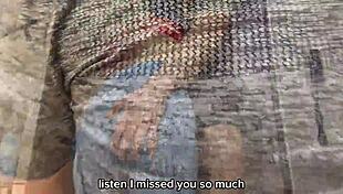 Real Cheating Wife FUCKS Neighbor While Husband's Out