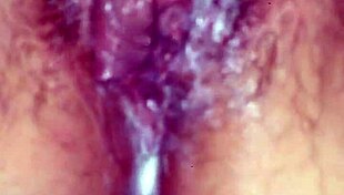 Milf masturbates her huge wet pussy to orgasm