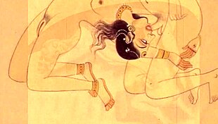 Artists create vintage erotic drawings in antique anime style