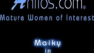 Mommy takes care of her child's daily needs