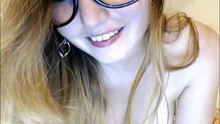 Hot Busty Petite Blonde Shows Off