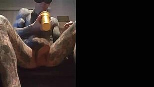 fleshlight tat jack hot fucking with cum and masturbation