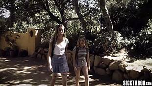 Sicktaboo com - Teen 18+ Lesbian Chicks Haley Reed and Coco Lovelock SUCKED Hard