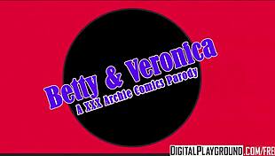 betty and veronica in archie parody blowjob and assfucking 😏