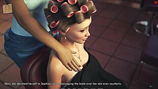 A Wife And Stepmother Play Game Together