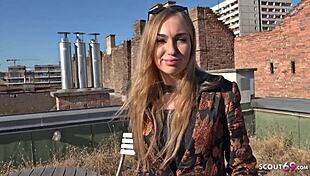 German Scout - Fashion Teen Model Liza Agrees to Anal for Cash