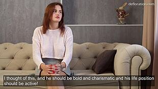 here’s the story of big tits virgin teen galinka nagymellu at her casting