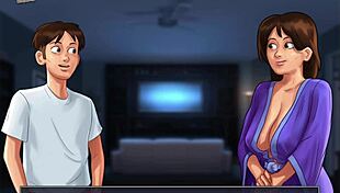 Summertime Saga 77 Featuring Brunette Milf in Erotic Game