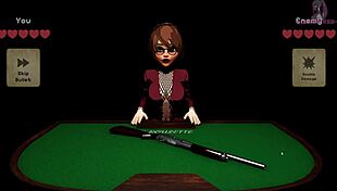 I-I watched the huge blowbang with squirting in this 3D cartoon game!