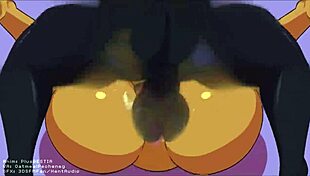 mating press plap-plap-plap with huge ass milf in rough 3d anime