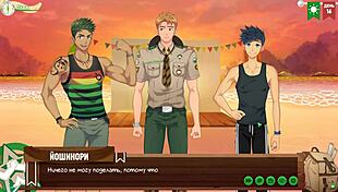 Game friends camp episode 17 scout badges russian voice acting