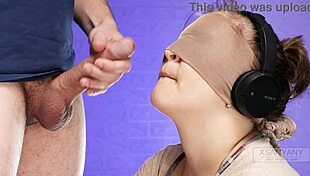 In a blindfolded taste game, my russian classmate tricked me by putting his dick in my mouth and cumming