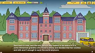 Teacher milf flashes upskirt panties in usa classroom