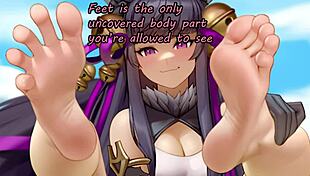 anime feet joi for feet loving beta losers femdom domination feet fetish degradation edging humiliation, hentai feet contest cum game jerk off instructions instruction jerking off.