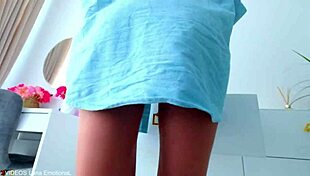 Hot Stepsister Tease Me And Allows Me To Cum In Her Panties Before Date With Her Boyfriend