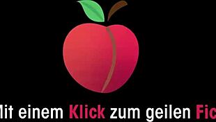 Weird-Looking German Granny Rubina Takes Huge Cock In Public!