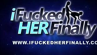 the brunette poses on camera before i finally fuck her in doggystyle and cowgirl