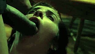 Horny teen 18+ Sally Squirtz bound in bondage for best dicking and squirting.