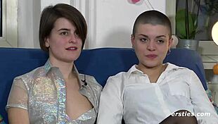 luna licks and fingers that sweet shaved pussy and ass