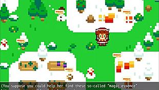 Poppy from League of Legends in Christmas Hentai Parody Covered in Hot Cum Outdoors in Snow