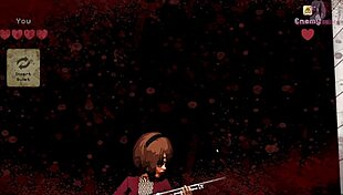 I-I watched the huge blowbang with squirting in this 3D cartoon game!