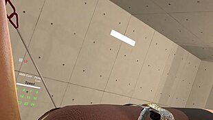 POV Slut Rides Futa Cock, Pisses on Stomach, Gets Filled with Cum!