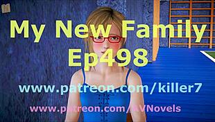 Blonde family game with small tits dynamics