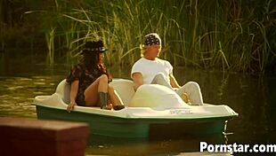 gorgeous babe dru berrymore enjoys outdoors