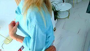 Hot Stepsister Tease Me And Allows Me To Cum In Her Panties Before Date With Her Boyfriend