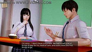 Academy 176 In Hentai Game Anime Style