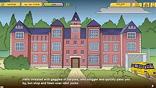 Teacher milf flashes upskirt panties in usa classroom