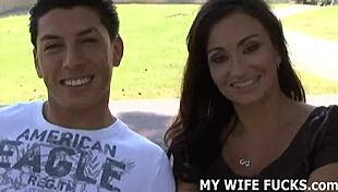 watching my wife mia fucking a stranger? what a slutty cuckold scene!